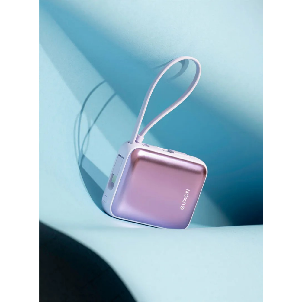 GUXON 巧方塊雙線行動電源 10000mAh-規格圖2