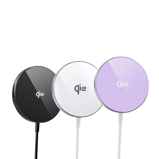 15W閃電磁吸充電盤 Qi2手機支架(蘋果/安卓全兼容)-細節圖3