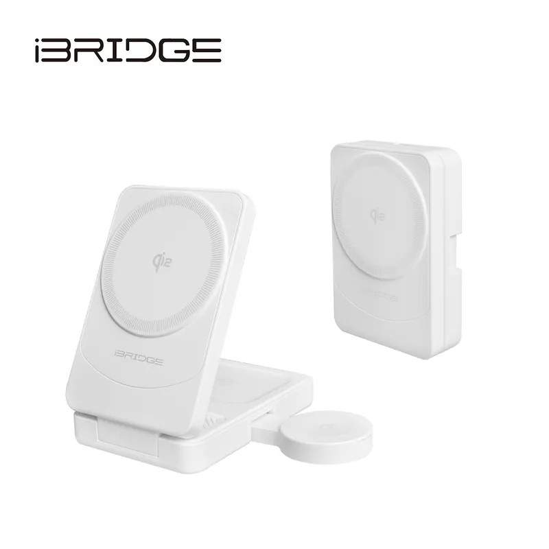 【iBRIDGE】急速Qi2三合一無線折疊充電器-規格圖1