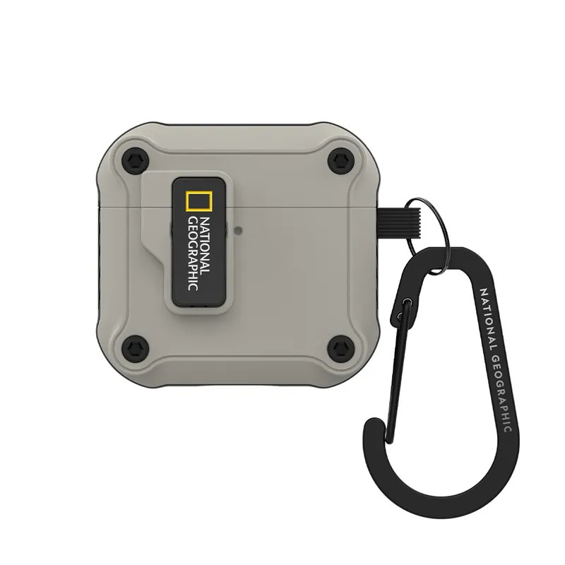 國家地理 | AirPods系列 自動開蓋耳機殼 | 卡其/黑/黃/灰-規格圖11