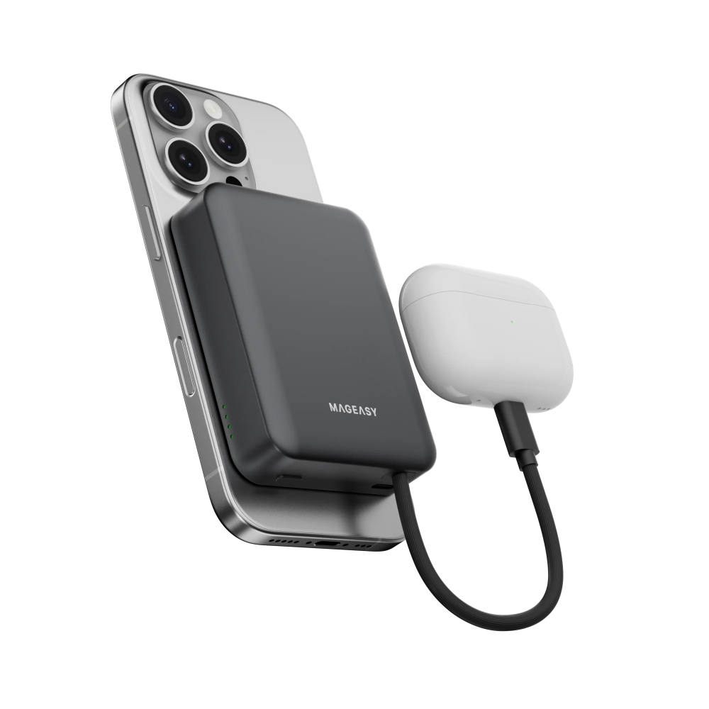 MagPower 二合一磁吸行動電源 10000mAh (USB-C 快充)-細節圖6