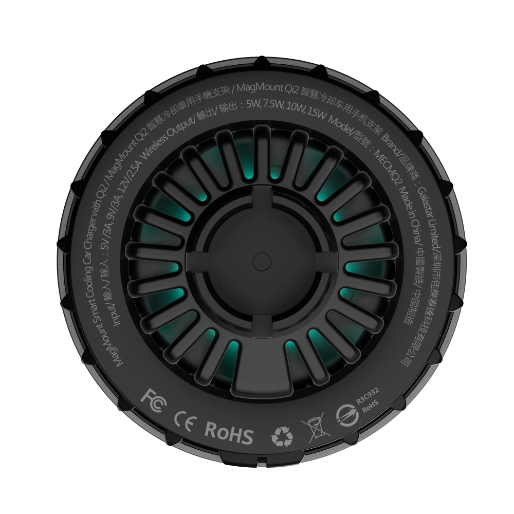 MagMount Qi2 智慧冷卻車用手機支架 (一般支架款/數位中控螢幕款)-細節圖3