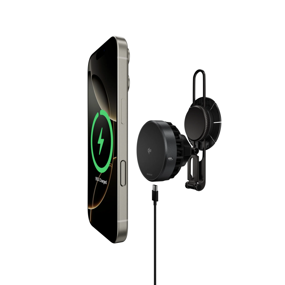 MagMount Qi2 智慧冷卻車用手機支架 (一般支架款/數位中控螢幕款)-細節圖7