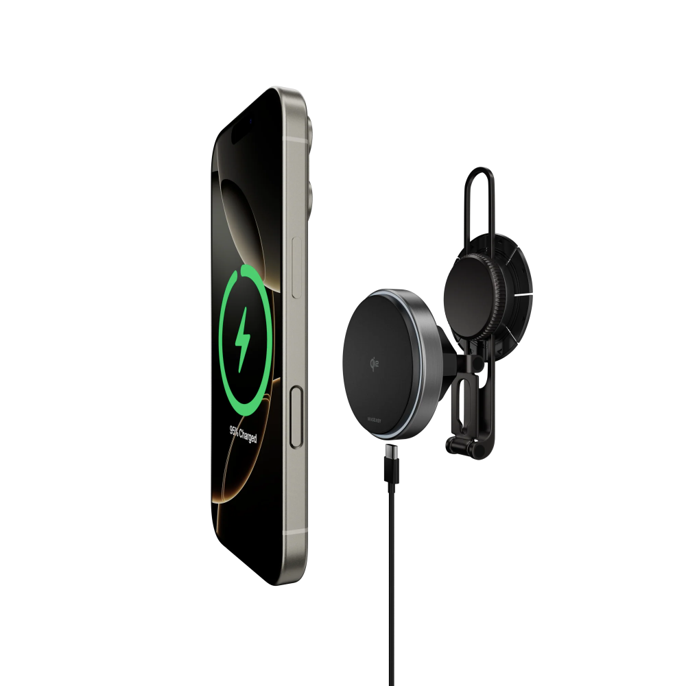 MagMount Qi2 15W 車載支架（一般支架款/數位中控螢幕款）-細節圖7