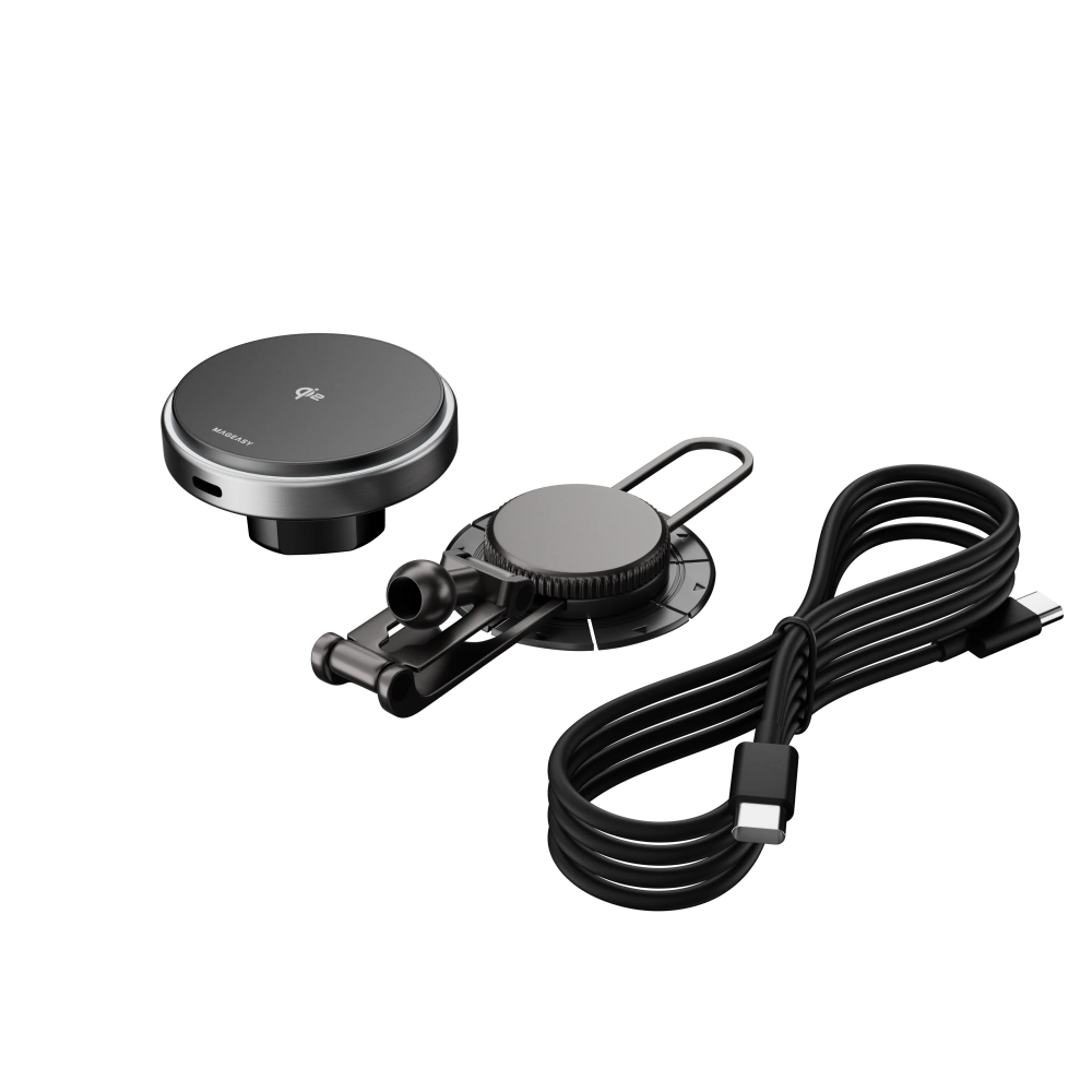 MagMount Qi2 15W 車載支架（一般支架款/數位中控螢幕款）-細節圖11