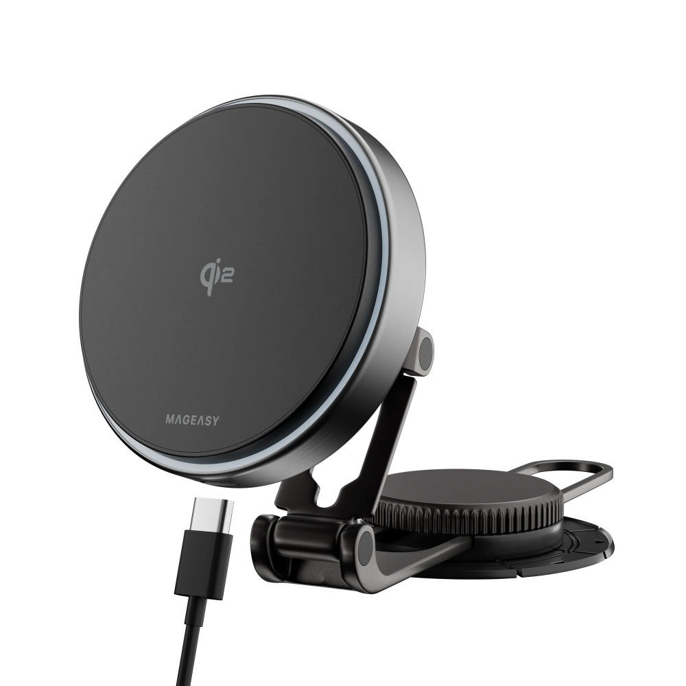 MagMount Qi2 15W 車載支架（一般支架款/數位中控螢幕款）-規格圖11
