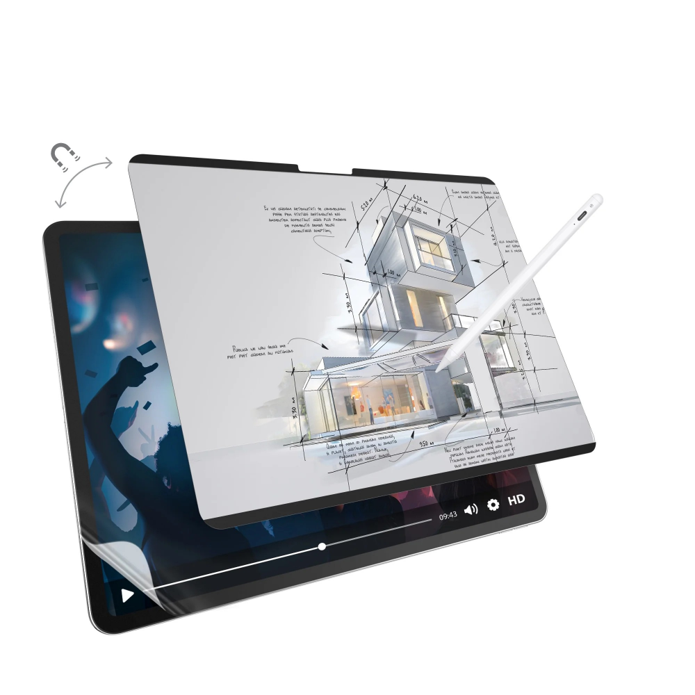 EasyPaper Pro 2-in-1 可拆式磁吸類紙膜-規格圖5