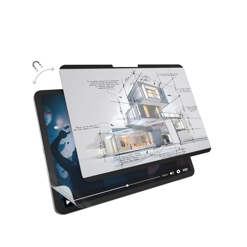 EasyPaper Pro 2-in-1 可拆式磁吸類紙膜-規格圖5