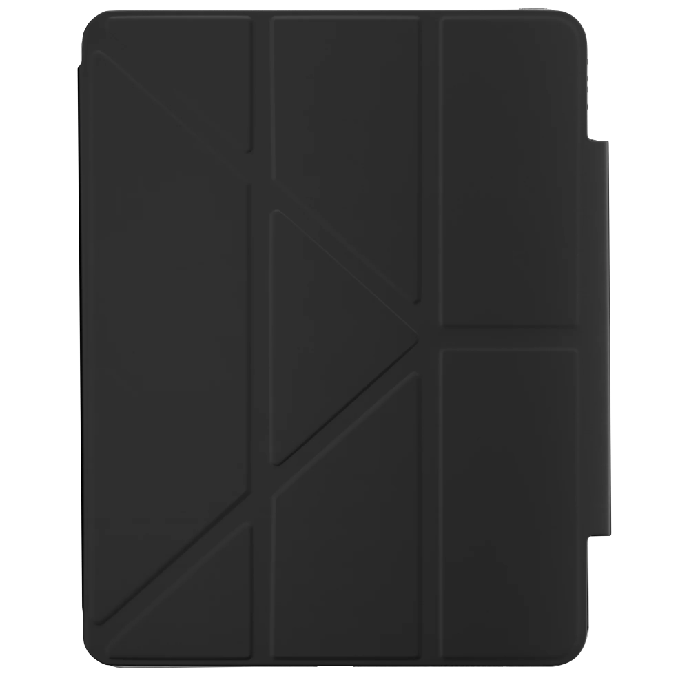 Facet 全方位支架透明背蓋保護套 (筆槽款)-細節圖2