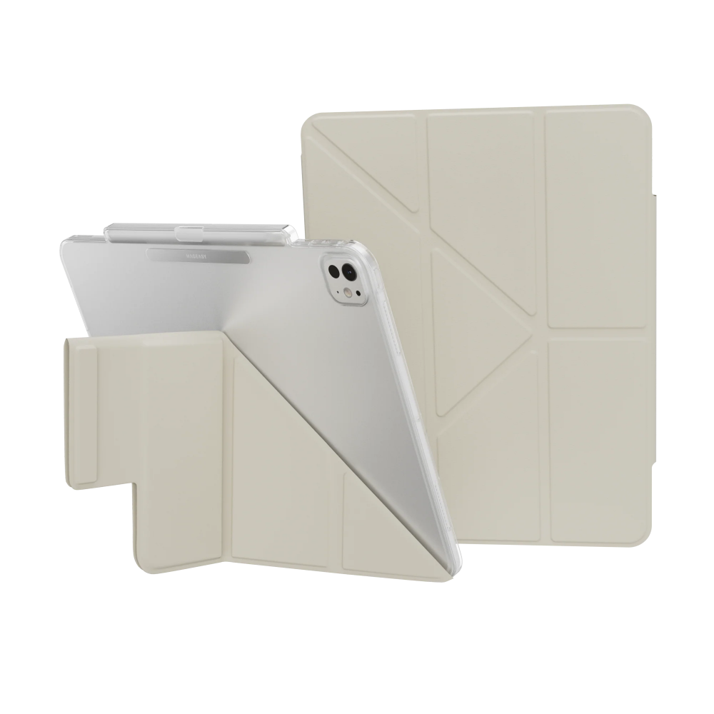 Facet 全方位支架透明背蓋保護套 (筆槽款)-規格圖7