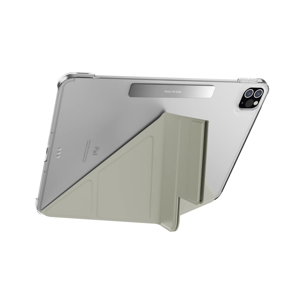 Facet 全方位支架透明背蓋保護套-細節圖4