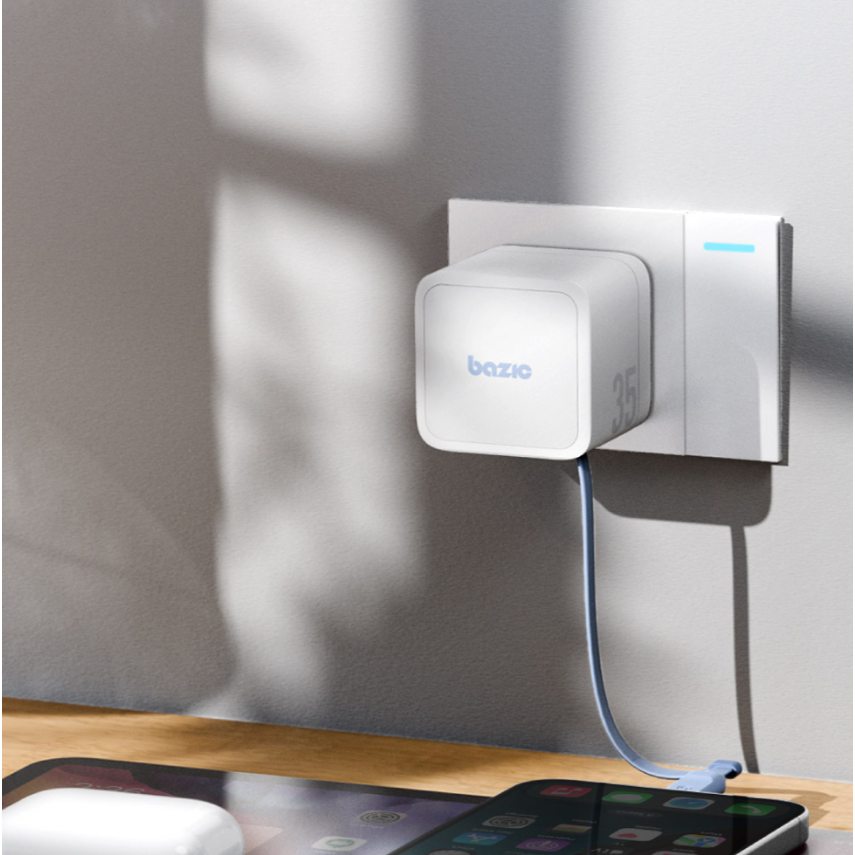 bazic Retrek 35W GaN氮化鎵自帶線快充電源供應器/充電頭/充電器-細節圖3