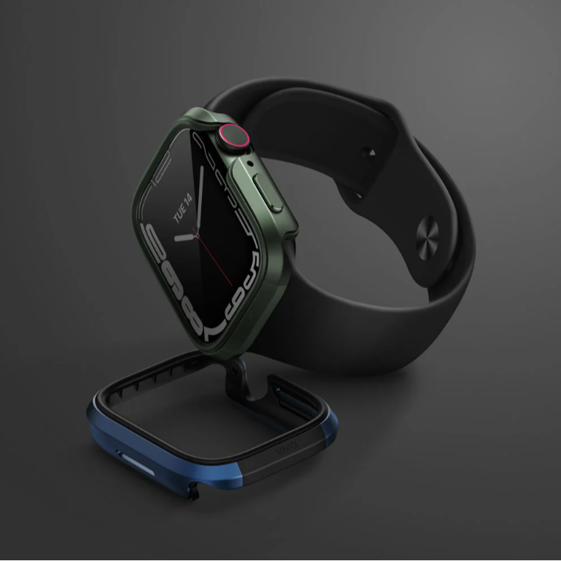 UNIQ  Valencia Apple Watch 輕薄鋁合金防撞保護殼 40 / 41 / 44 /45 mm 共用-細節圖2