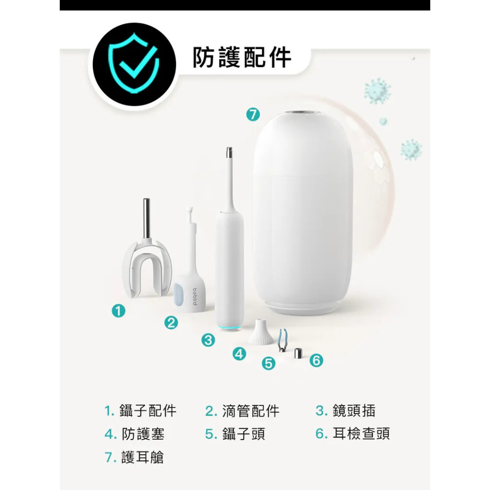 【Bebird｜蜂鳥】HOME 30S 旗艦智能可視掏耳潔耳機-細節圖2