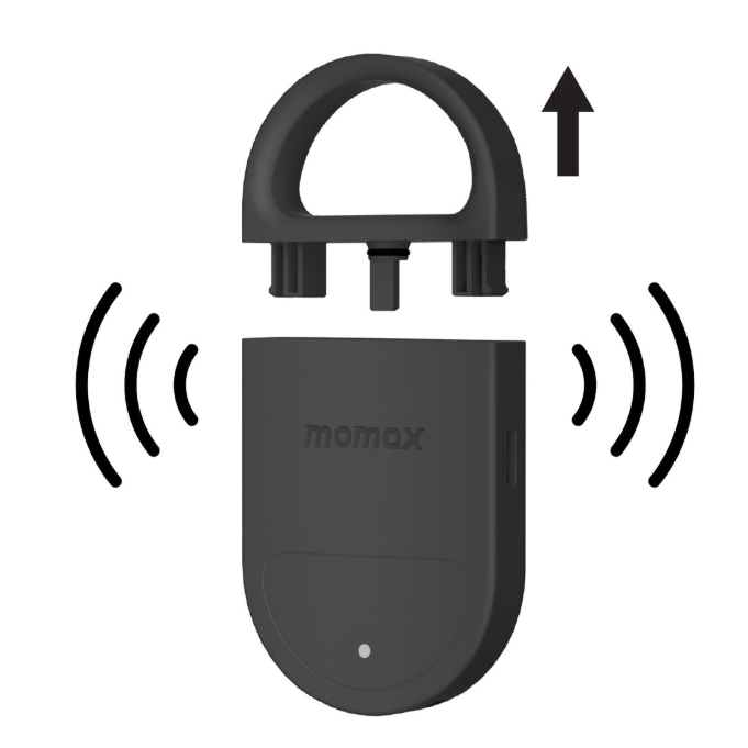 Momax 摩米士 PinBuzz 可充電防盜個人警報器 Find My 全球防丟器-細節圖11
