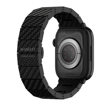 Carbon 純碳纖維 Apple Watch 鏈錶帶-細節圖2