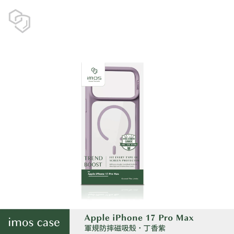 iPhone17 Pro Max 磁吸軍規防震保護殼-5色-規格圖1
