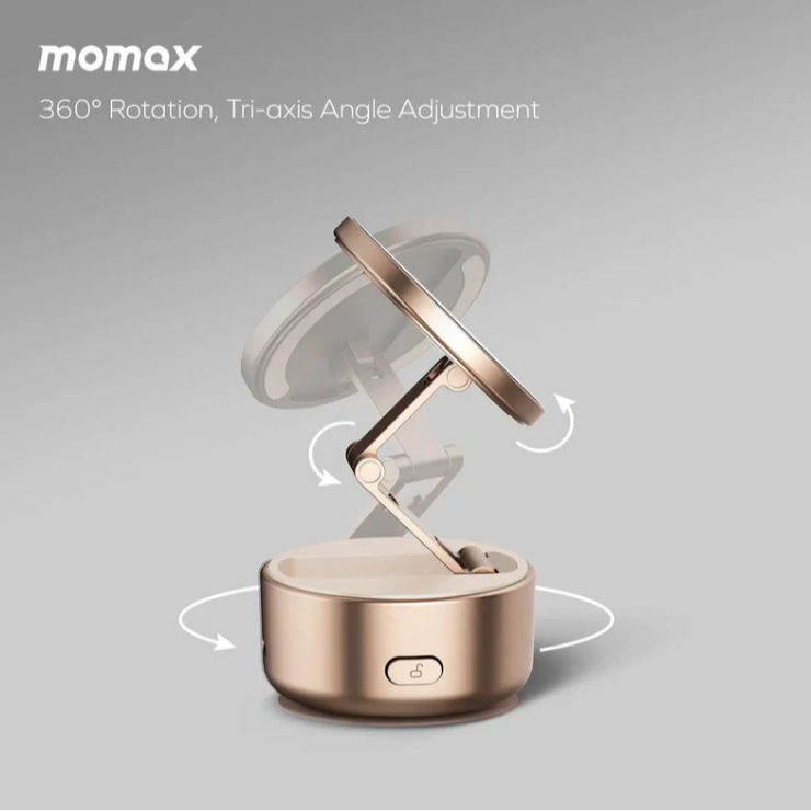 Momax 摩米士 1-Snap Go 電動吸盤磁吸支架-細節圖2
