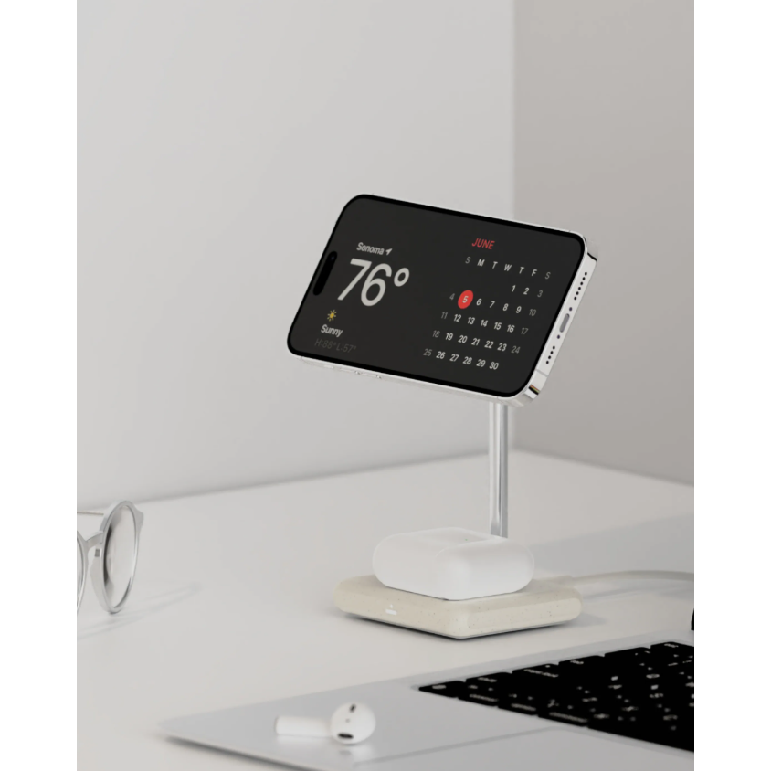 Allite WQ1 2+1 磁吸無線充電座-細節圖2