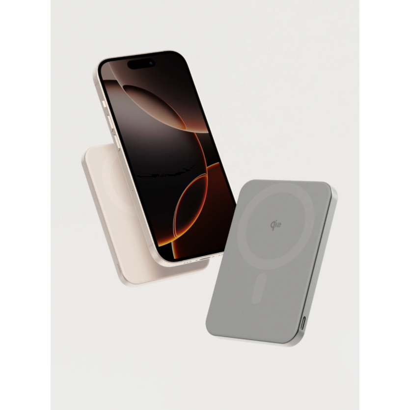 Allite LITE 超薄充 5000 mAh Qi2 磁吸支架行動電源（ 產品標示 Wh，可帶上飛機 ）-細節圖3