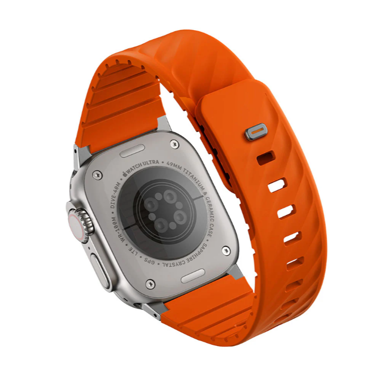 UNIQ 新加坡 Fluo Apple Watch 雙錶扣組合磁吸錶帶-細節圖4