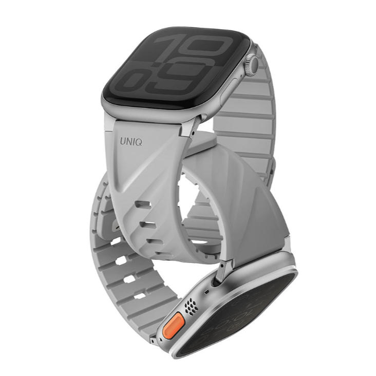 UNIQ 新加坡 Fluo Apple Watch 雙錶扣組合磁吸錶帶-規格圖8