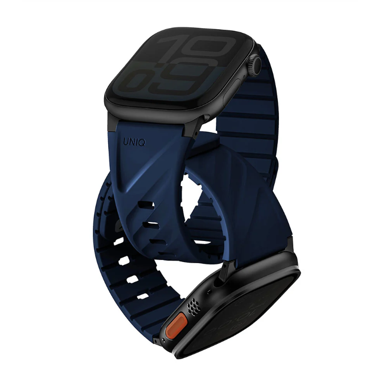 UNIQ 新加坡 Fluo Apple Watch 雙錶扣組合磁吸錶帶-規格圖8
