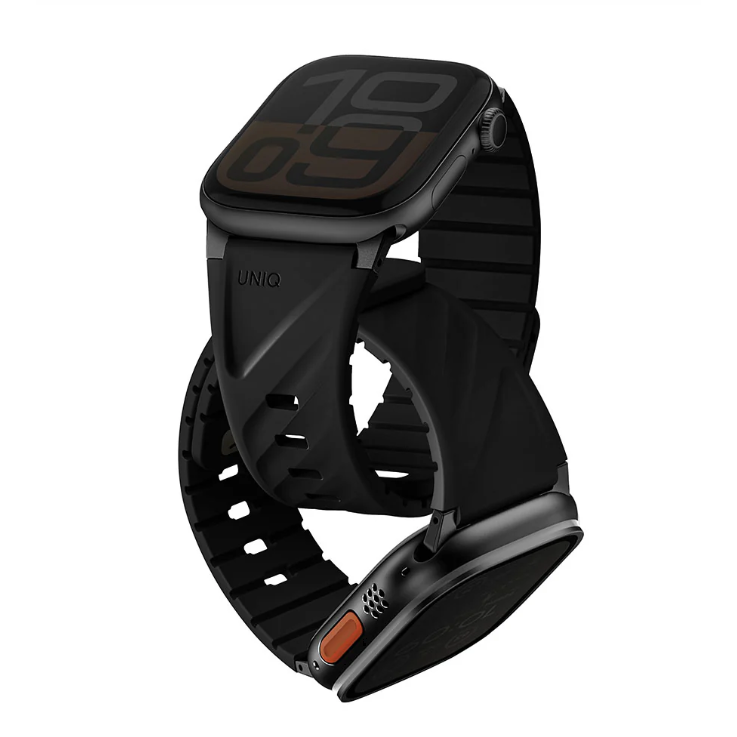 UNIQ 新加坡 Fluo Apple Watch 雙錶扣組合磁吸錶帶-規格圖8