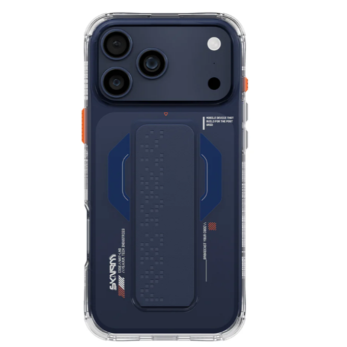 SKINARMA 日本東京 Haxa 黑色巨牆磁吸支架防摔手機殼 iPhone 17 Pro / Pro Max-細節圖8