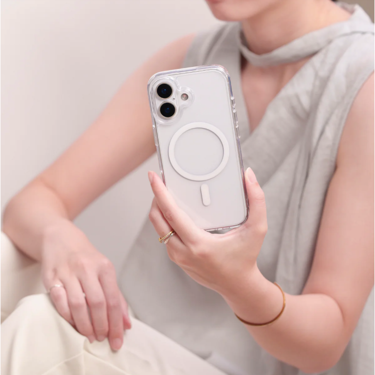 UNIQ 新加坡 Clearvue 磁吸雙料相機鈕防摔保護殼 iPhone 17 系列-細節圖2