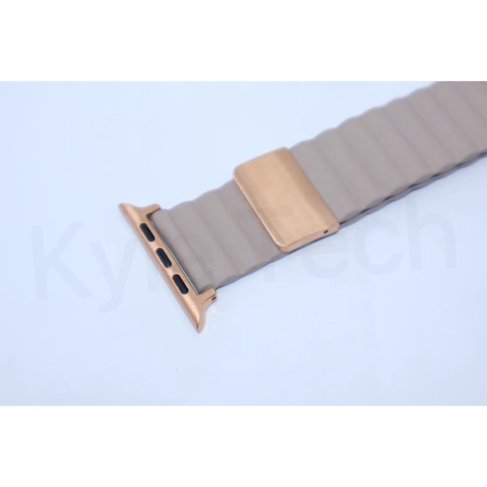 Apple Watch雙面可用錶帶 | 真皮+矽膠雙質感 多色百搭-細節圖3