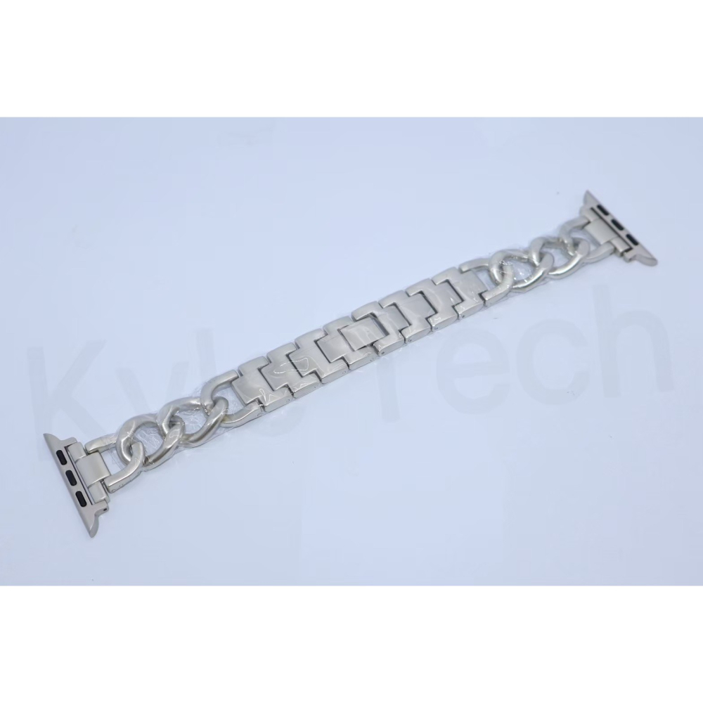 Apple Watch荔枝紋八芒星磁吸錶帶 | 真皮質感 一秒吸附 全系列兼容-細節圖4