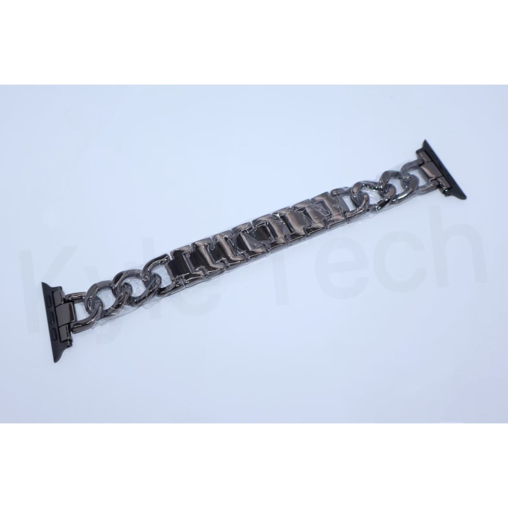 Apple Watch荔枝紋八芒星磁吸錶帶 | 真皮質感 一秒吸附 全系列兼容-細節圖6