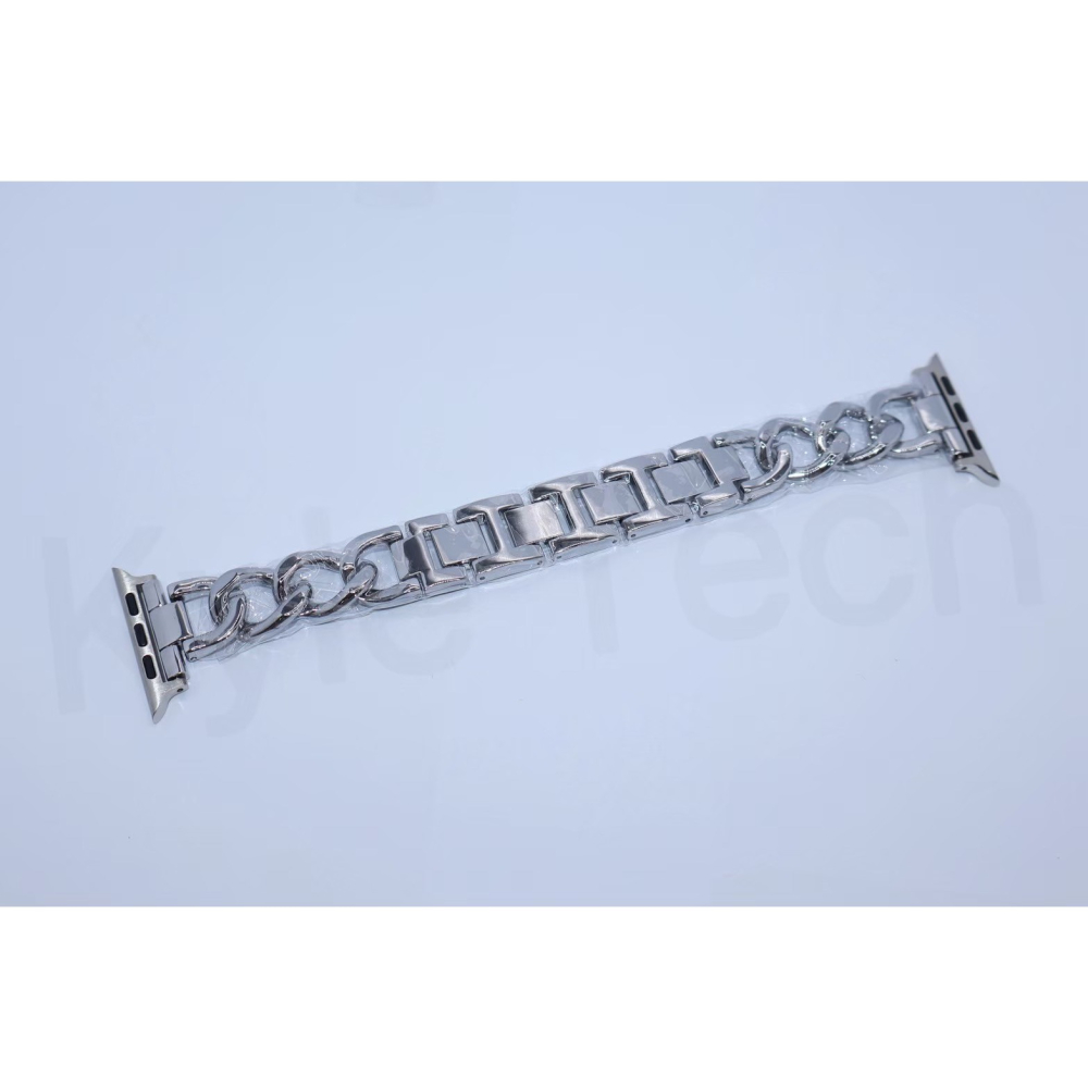 Apple Watch荔枝紋八芒星磁吸錶帶 | 真皮質感 一秒吸附 全系列兼容-細節圖8