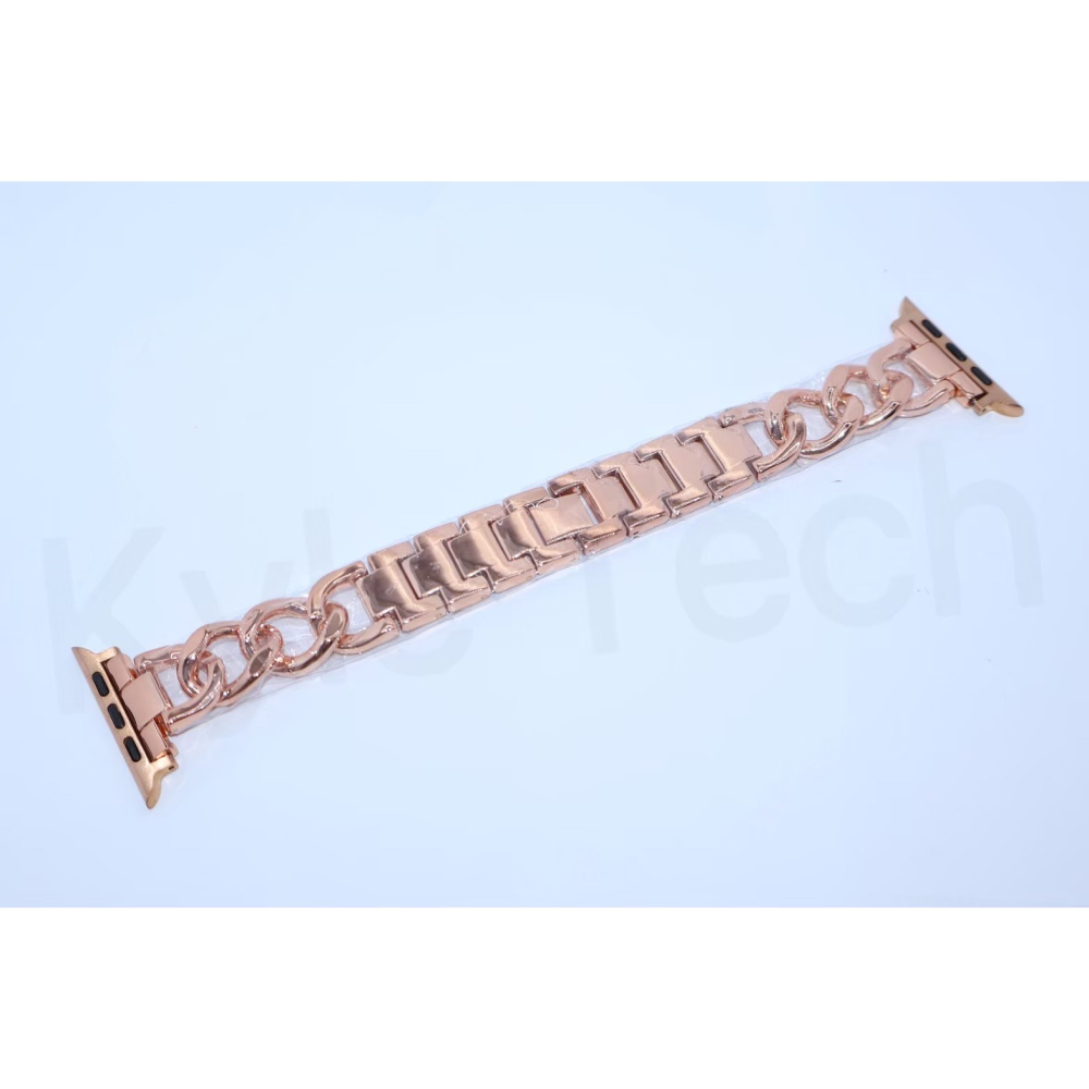 Apple Watch荔枝紋八芒星磁吸錶帶 | 真皮質感 一秒吸附 全系列兼容-細節圖10