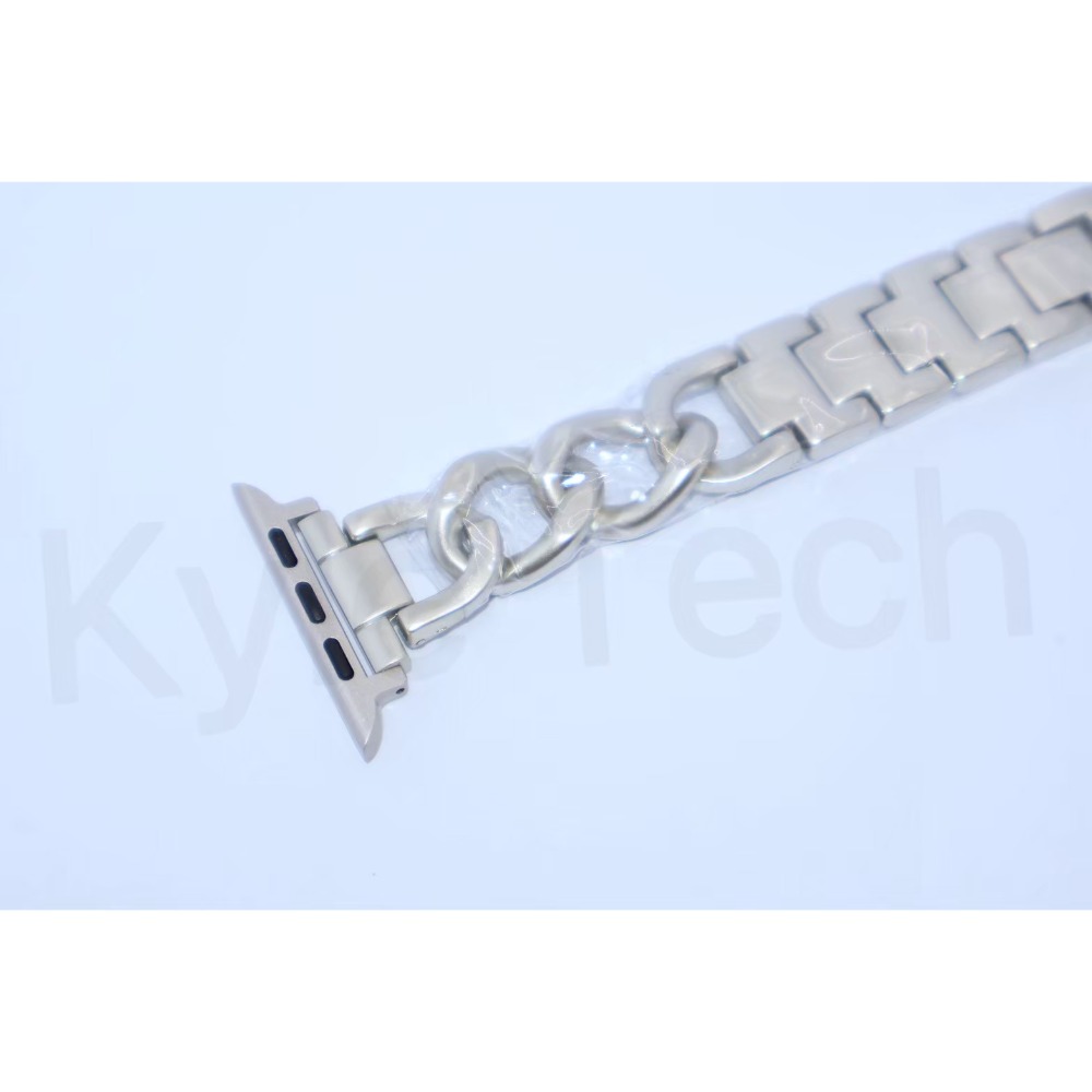 Apple Watch荔枝紋八芒星磁吸錶帶 | 真皮質感 一秒吸附 全系列兼容-規格圖10