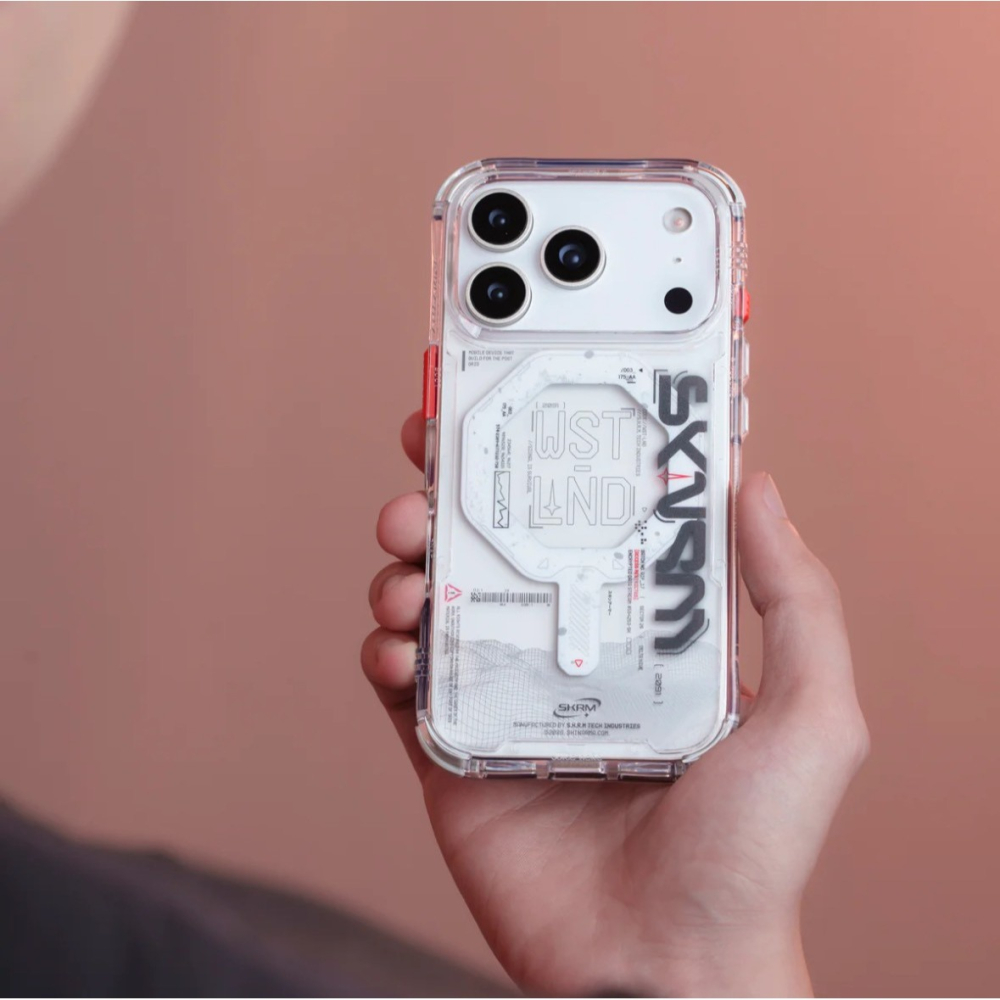 SKINARMA 日本東京 Sonix 荒原廢土磁吸防摔手機殼 附掛繩環-細節圖3