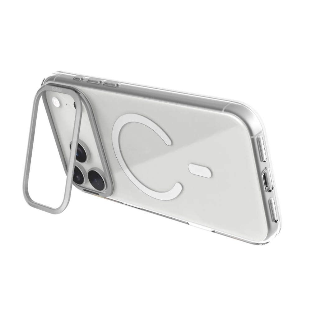 solide 索力得 CRYST 晶透抗黃支架保護殼 iPhone 17 系列-細節圖5