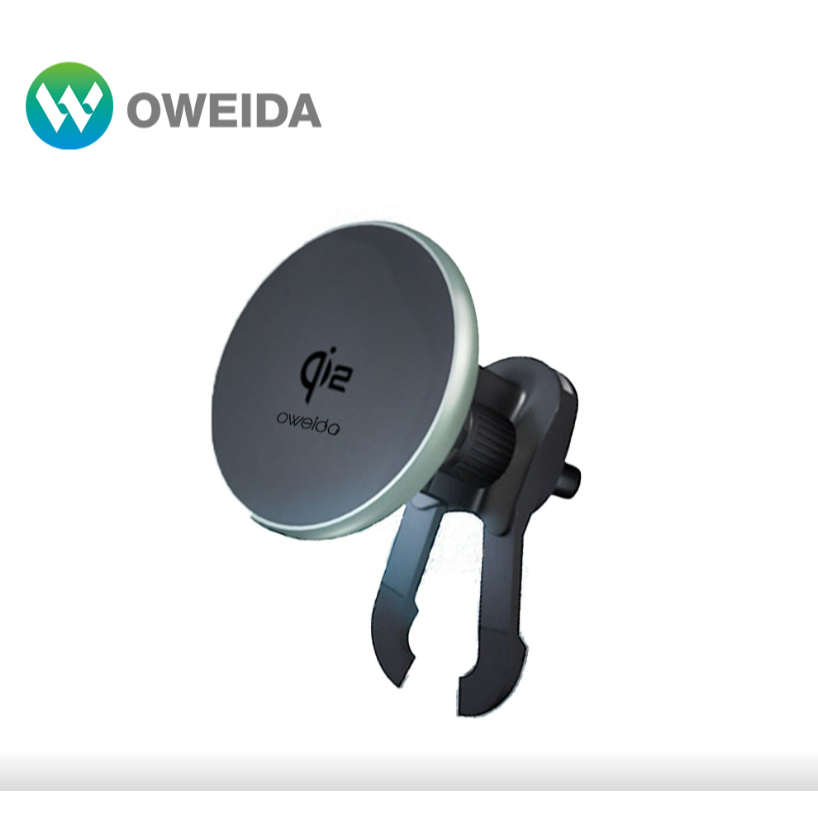 Oweida Qi2認證 15W Magsafe車用無線充電器-細節圖2