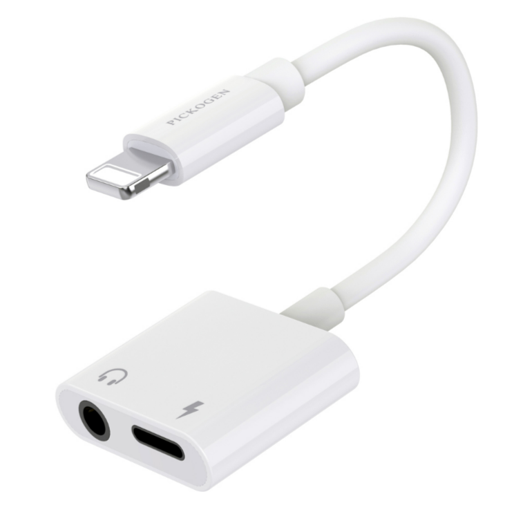PICKOGEN 皮克全 Lightning轉3.5mm轉接頭轉接器轉接線 充電聽歌線控-細節圖2