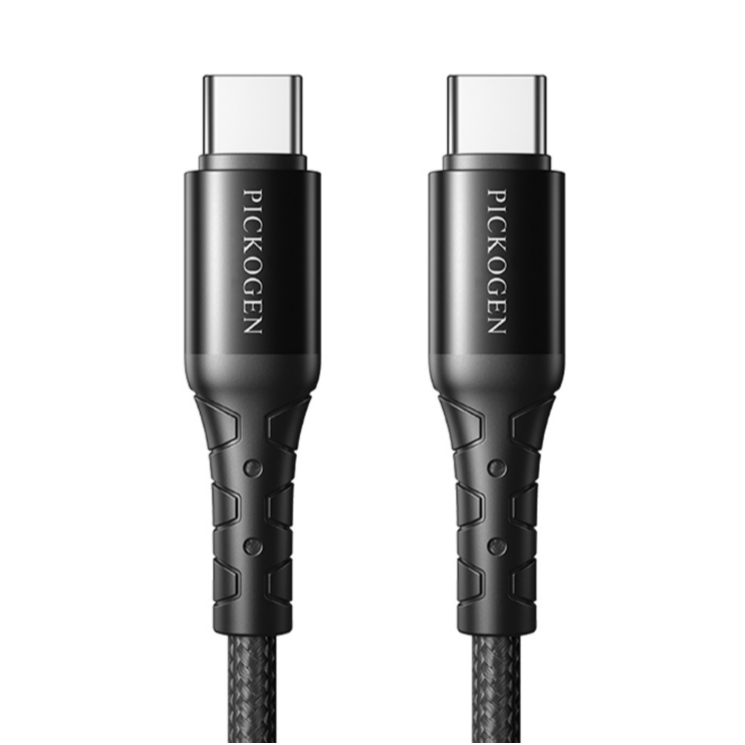 PICKOGEN 雙Type-C/PD充電線傳輸線編織線快充線 1M/2M 支援iPhone17/安卓-規格圖1
