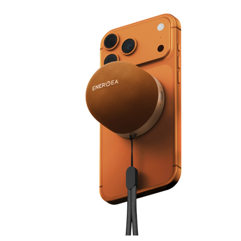 ENERGEA 新加坡 MagAudio Go Plus 磁吸無線充電座隨身音箱 (附繩帶)-細節圖9