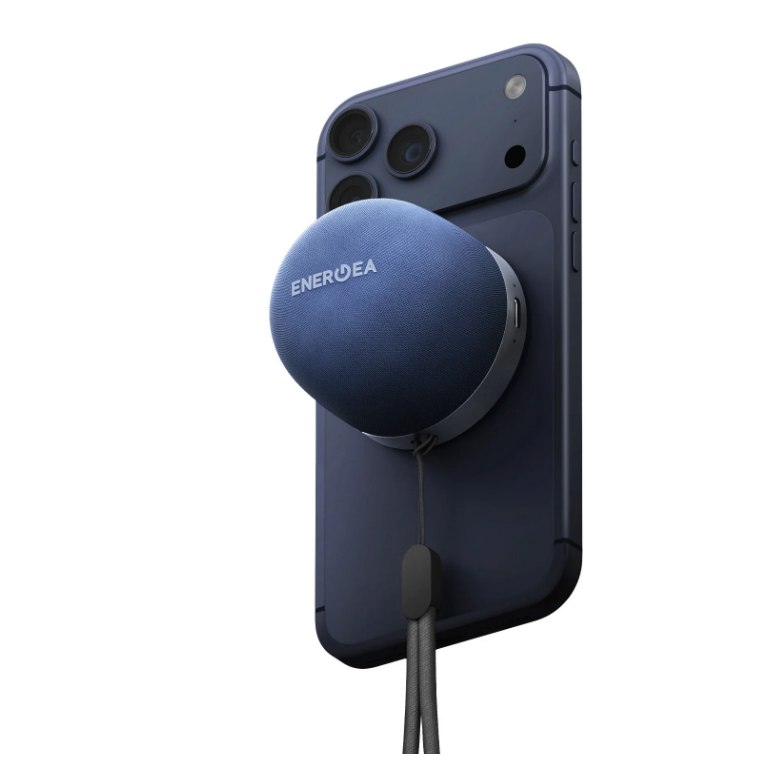 ENERGEA 新加坡 MagAudio Go Plus 磁吸無線充電座隨身音箱 (附繩帶)-細節圖10