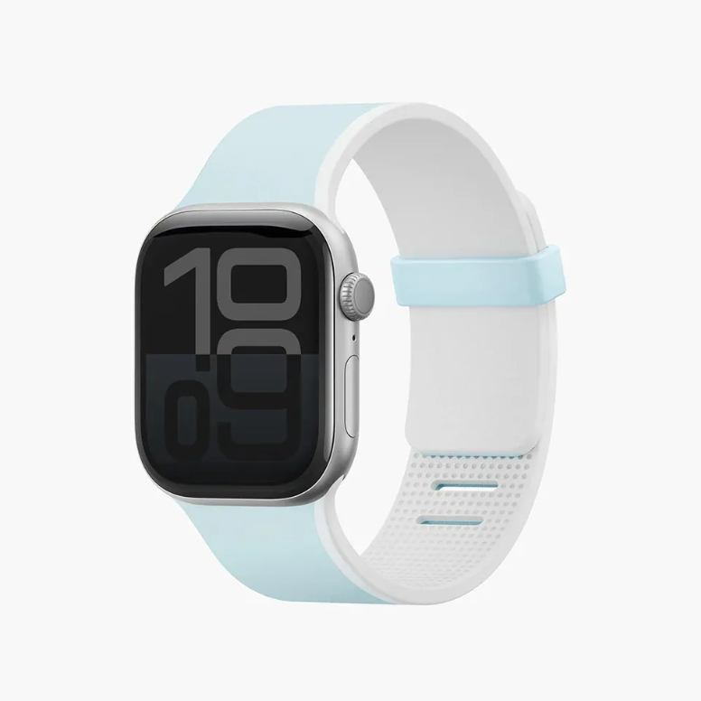 Revix 4th Apple Watch 雙色矽膠磁吸錶帶-細節圖6