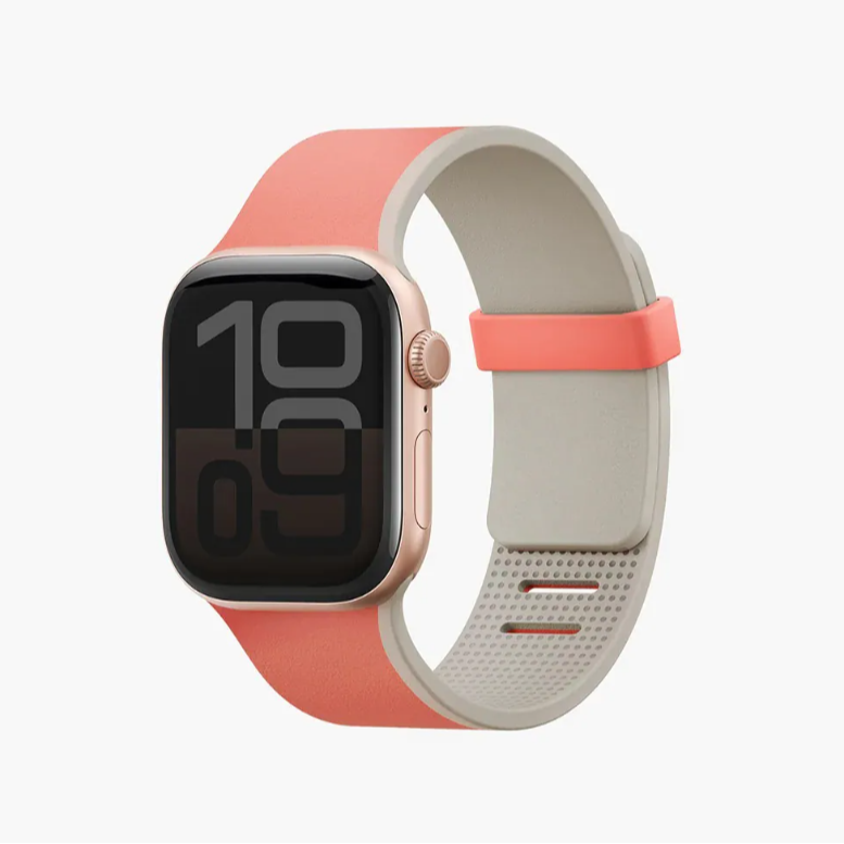 Revix 4th Apple Watch 雙色矽膠磁吸錶帶-細節圖7