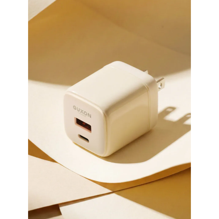 GUXON 30W果凍GaN雙孔充電器-細節圖5
