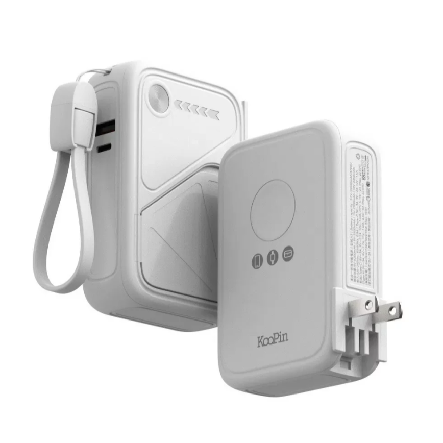 KooPin台灣製造 X3固態電芯 20W八合一快充行動電源10000mAh(CCC認證/快充/磁吸)-規格圖2