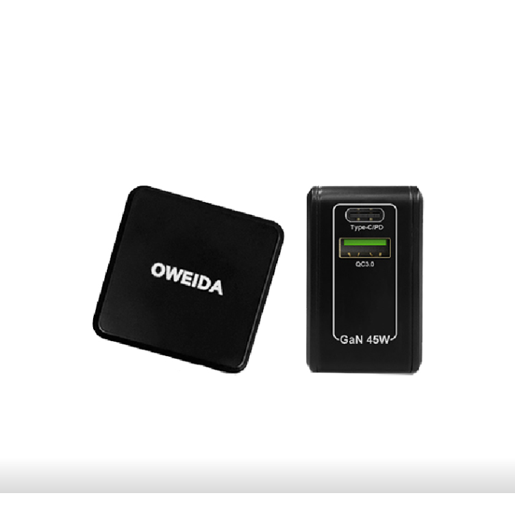 Oweida GaN PD+QC3.0 氮化鎵電源供應器-45W-規格圖2