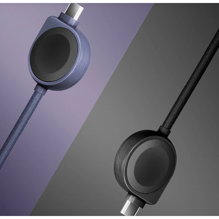 ENERGEA USB-C to USB-C+Samsung Watch 二合一手錶充電線 1.5M-細節圖4