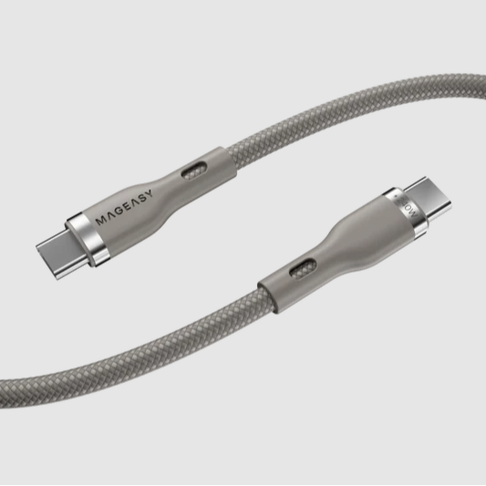 Magnetic Wire USB-C to USB-C 磁吸快充 / 傳輸編織線（240W/60W）-細節圖5